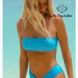 Billabong Sol Searcher Bandeau Bikini Top Size XS